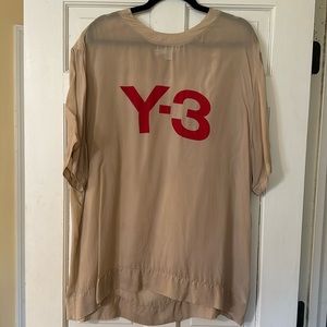 Y-3 vegan silk top